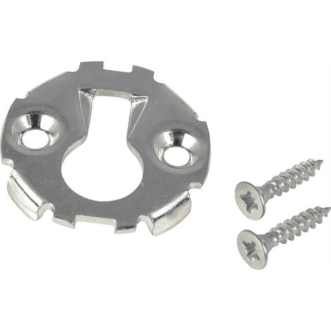 UWG-Verbinder, ø 30 mm, Einlasstiefe 4,5 mm, Stahl verzinkt, 1 Stück  Zubehör Türbeschläge