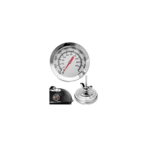 Termómetro de cocina analógico - Resistente a altas temperaturas - Para barbacoas, parrillas, ollas, sartenes y ahumadores - De 10 °C a 500 °C (1/5)