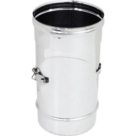 Modulo da 130mm con ispezione aderente in acciaio inox aisi 304 (1/3)