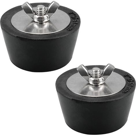 2Pcs Bouchon Hivernage Piscine Diamètre 51mm Bouchon d'hivernage (1/4)