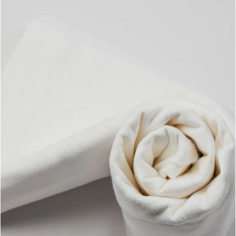 Protège matelas flanelle 140 x 190 cm – 100% coton – Bonnet 27 cm – Protection contre l'humidité et les taches – Univers Decor (1/2)