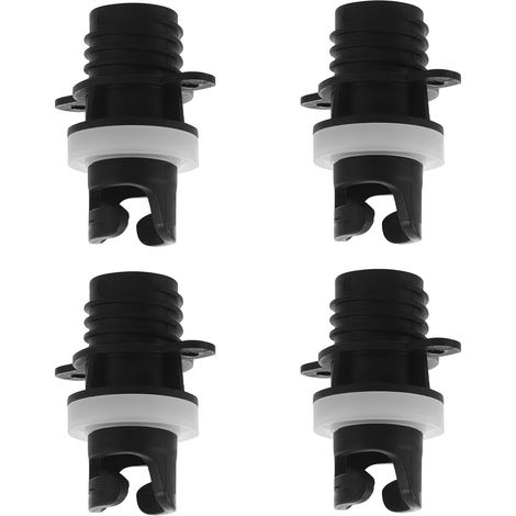 Adaptateur Pompe à Air 4Pcs en PVC Compact pour Kayak et Bateau Gonflable, Connecteur Étanche Technologie de Gonflage Rapide pour Activités de Plein Air (1/5)