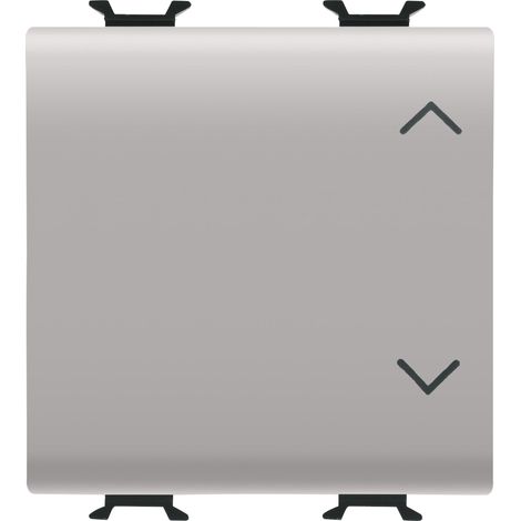 COMMUTATEUR 2M 1P 10AX HAUT-BAS BEIGE GEWISS GW13123