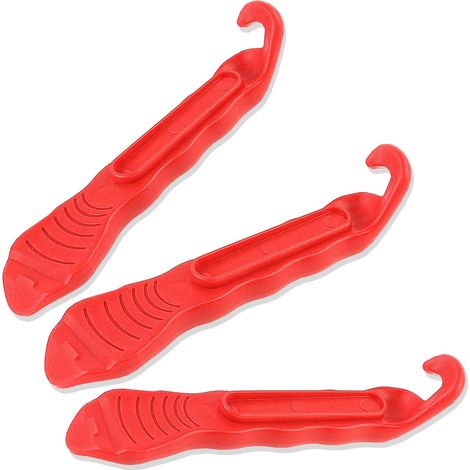 Levier De Démonte-Pneu - En Plastique Durci - Pour Réparation De Vélo Route VTT - Lot De 3 (1/5)