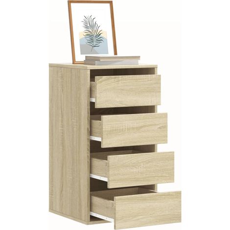 Kommode Sonoma-Eiche 40x41x76 cm Holzwerkstoff
