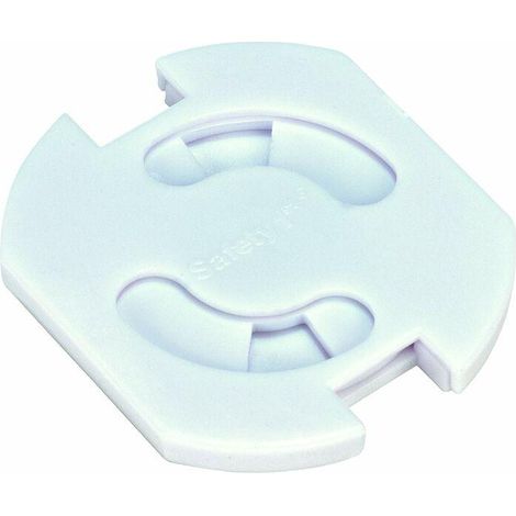 Safety-1st Drehbare Steckdosenabdeckungen Weiß 8er Set