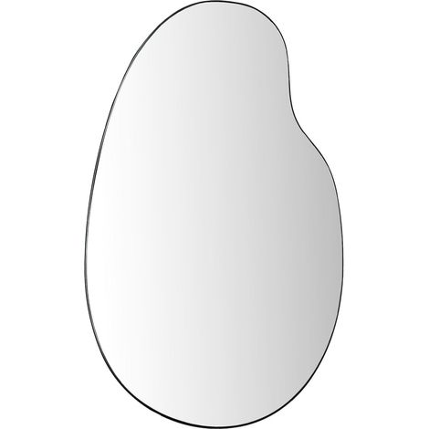 Miroir organique industriel en fer noir - noir (1/5)