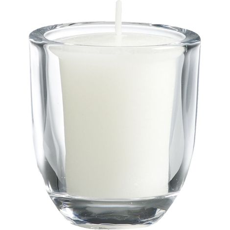 Bolsius Kerzenhalter für runde Votive  Kerzenglas Kerzenständer