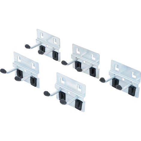 BGS Doppelhaken-Satz 40 mm für Schrankwand-System 5tlg. - 80197 (1/5)