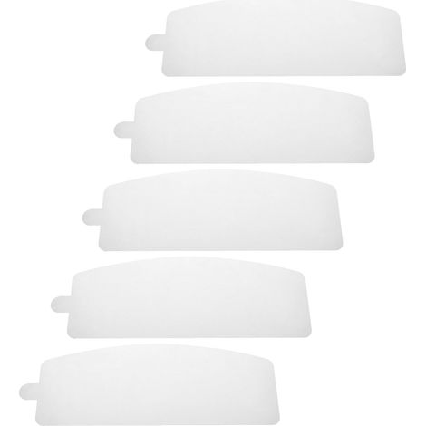 Lot de 5 Lentilles de Capot de Soudage en Pvc 0,25mm D'épaisseur pour Casque de Protection Sablage, Confort Léger et Visibilité Améliorée, Adaptées aux Cabines de Sablage (1/5)
