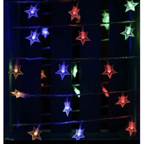 Guirlande lumineuse - - Modèle 6m - 40 LEDs - Multicolore - Intérieur (1/4)