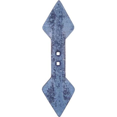 Punta de cultivador 440 x 135 x 19 mm reversible curvada 2 orificios UNIVERSAL CP23 (1/2)