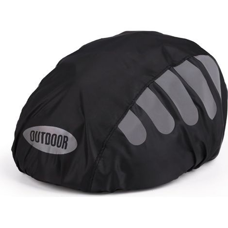 Housse de casque de vélo individuelle, design réfléchissant pour une visibilité accrue, couche protectrice anti-poussière pour le cyclisme, les trajets domicile-travail et les aventures en plein air – (1/5)