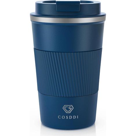 CS COSDDI Thermobecher Isolierbecher Edelstahl Travel Mug 18oz Vakuum (1/5)