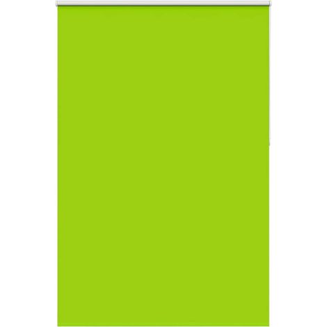 Estor Enrollable Opaco hojas verde 145x210cm Tela Ancho 141,6cm vidaXL (1/5)