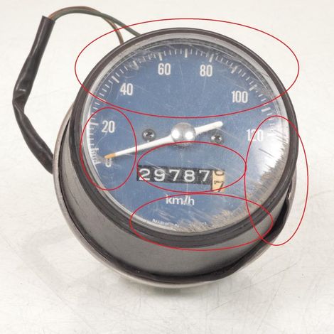 [PRODUIT D'OCCASION] Compteur origine pour moto Honda CB 125 JX CB125JX Occasion (1/4)