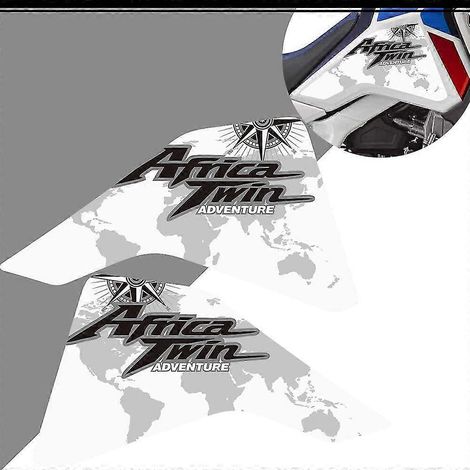Protections latérales de réservoir pour Honda CRF1100/CRF 1100 L Adventure Adv (kit d'autocollants et de protections pour visière) - Modèles 2019-2021 (1/5)