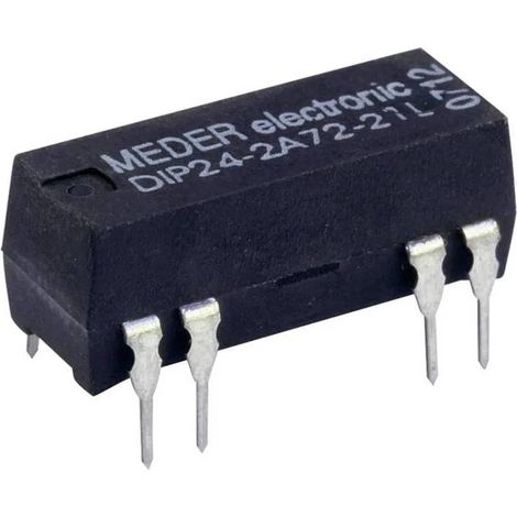 StandexMeder Electronics DIP24-2A72-21L Reed-Relais 2 Schließer 24 V/DC 0.5 A 10 W DIP-8