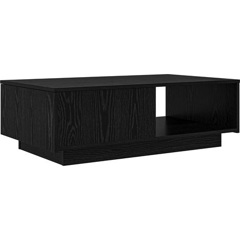 Maison Exclusive - Couchtisch Schwarz Eichen-Optik 95 x 55 x 31 c