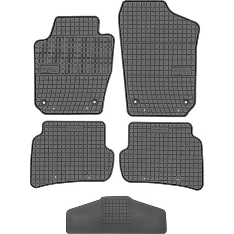 Alfombrillas FROGUM ET0404 - CUBIERTA 200000/1 - Seat Ibiza IV/IV FL 2008-2017 / Skoda Fabia III 2014-2021 - espacio para los pies AV2 delantero - INSTALADAS (1/5)