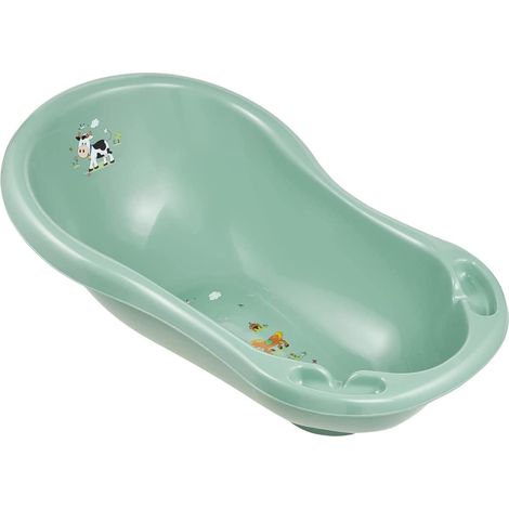 Keeeper Funny Farm Babybad grün nordisch ergonomisch (1/5)