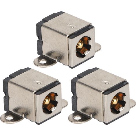 Prise jack d'alimentation DC 3 pièces, connecteur de remplacement pour LG R580 R580‑G (1/5)