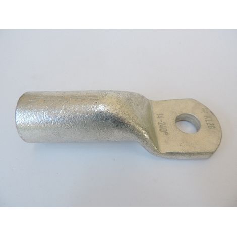 Cosse tubulaire droite en cuivre (à l'unité) section 240mm² bornage M14 marquage sur fût Klauke