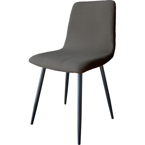 Housse de Chaise Scandinave Extensible, Gris