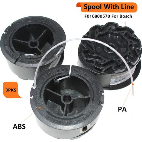 Compatible avec la bobine de fil de coupe-bordures Bosch Universal GrassCut 18/Universal GrassCut 18-26.