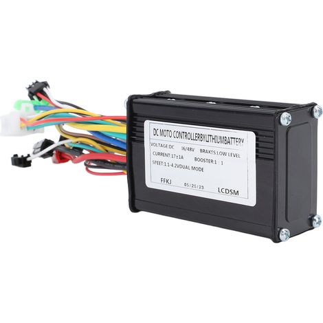 Contrôleur de moteur 17A à 3 modes avec écran S810 et kit de conversion de batterie lithium pour vélo/scooter électrique 250W/350W. (1/5)