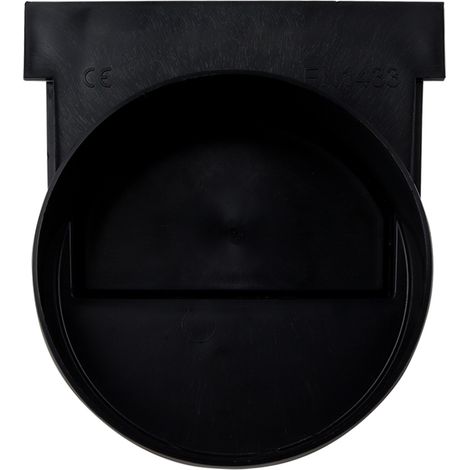 Seitenauslauf für Entwässerungsrinnen 105 mm hoch - Pro Stück