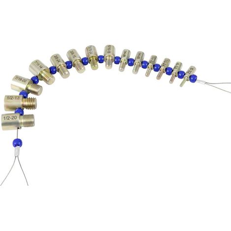 Dasqua 8511-2015 Kit tester per filettature 1 KIT