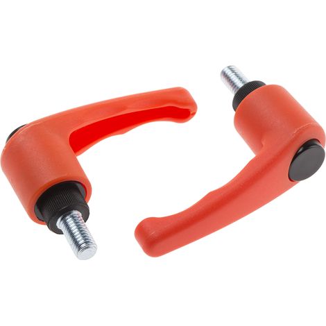 Levier de serrage RS PRO, , filetage M8, Mâle L. 15mm ( Prix pour Paquet de 2 ) (1/2)