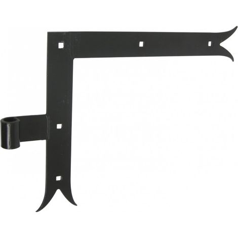 Paar vorlackierte Stahlhalterungen, H.250 x B.300 x T.21 mm AFBAT