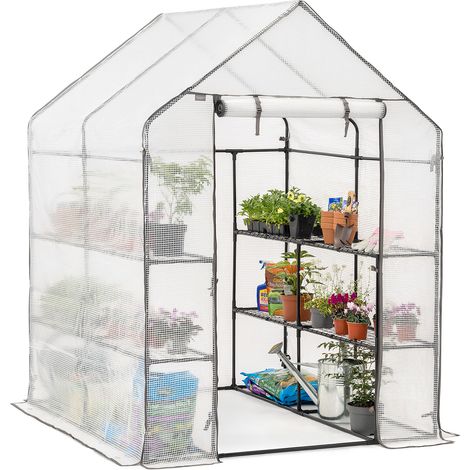 Extra Large Walk In Greenhouse (8 Shelves) (1/5)