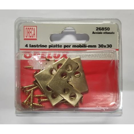 ORECA - LASTRINE PIATTE 30X30MM