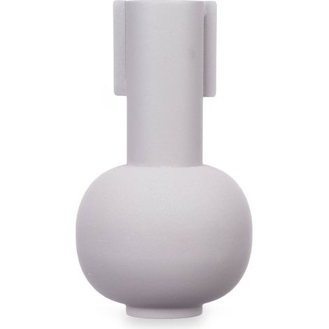 Vase aus Metall, pastellfarben, 14 x 28 cm