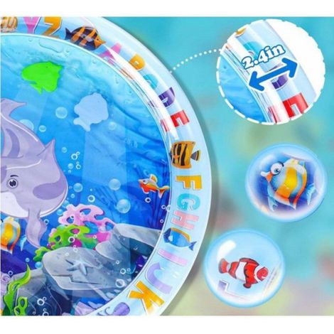 Tapis de jeu d'eau sensoriel pour chien, tapis de jeu d'eau en été, pour chats et chiens,100cm (1/5)