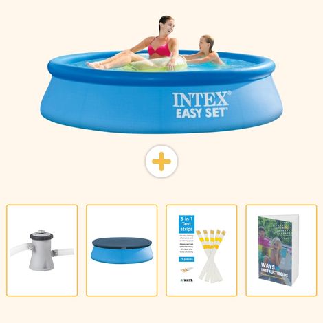 Intex Piscine Easy Set Ronde - 244x61 cm - 5-pièces SCB113 (1/5)