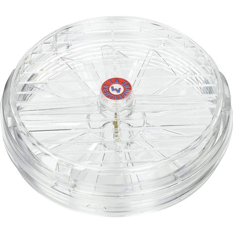 La Ventilazione AET16 Aeratore Termico per Finestre in Similvetro con Griglia Fissa, Diametro 170 mm, Trasparente (1/5)