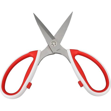 Ciseaux en Acier Inoxydable, Ciseaux de Cuisine Polyvalents Ergonomiques Durables pour le Jardinage de Bureau d'artisanat à Domicile (4093-9 pouces) (1/5)