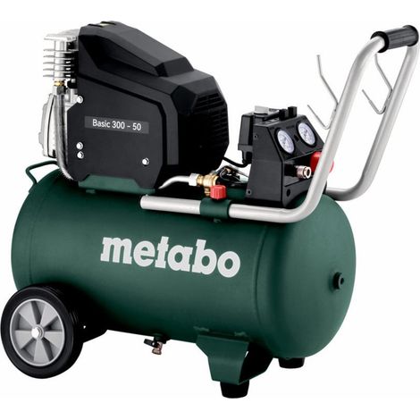 METABO COMPRESSEUR BASIQUE 250-50 W OF (AVEC RACCORD RAPIDE UNIVERSEL, PROTECTION CONTRE LES SURCHARGES, COMPRESSEUR À PISTON SA (1/5)