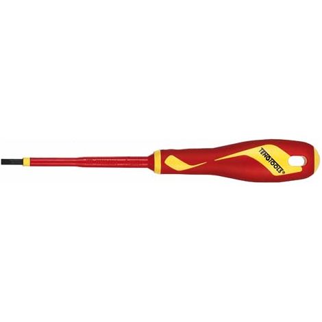 Tournevis plat isolé, 0.4x2.5 TENGTOOLS MDV820N 177870102