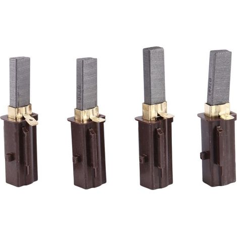 Paquet de 4 Balais Charbon Compatibles avec Moteurs d'Aspiration Modèles 2311480 333261 33326-1