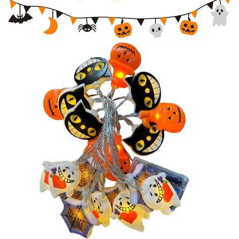 Décorations d'halloween Guirlandes Lumineuses,Guirlande (1/5)