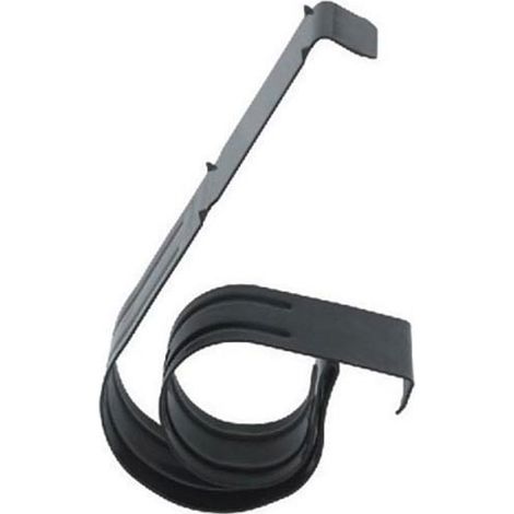 Clip de fixation lambris zingué pour plinthes 12-19 mm – Installation rapide sans outil – S'emboite sur le chant de la plinthe – Camar (1/4)