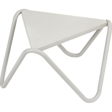 Table Basse Plateau Micro-perforé - Vogue - Aluminium - Beige Sable - Lafuma Mobilier (1/5)