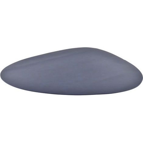 Schichtset Tisch 45x37cm Lederoptik Blau - Fine Dining Living
