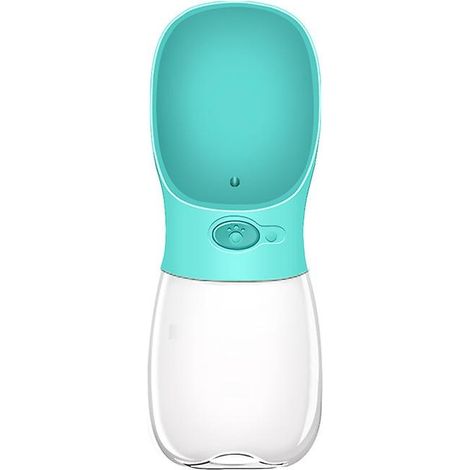 Gourde pour chien 350 ml, gourde portable, gourde de voyage pour chien - Gourde pour chien avec bouchon (1/5)