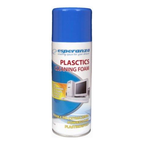 Esperanza en104 kit di pulizia per computer schiuma per la pulizia di schermi / plastica 400 ml